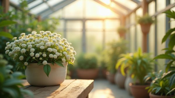 Qualité apaisante des fleurs de CBD greenhouse cultivées sous serre